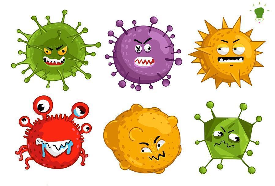 Virus, batteri, parassiti